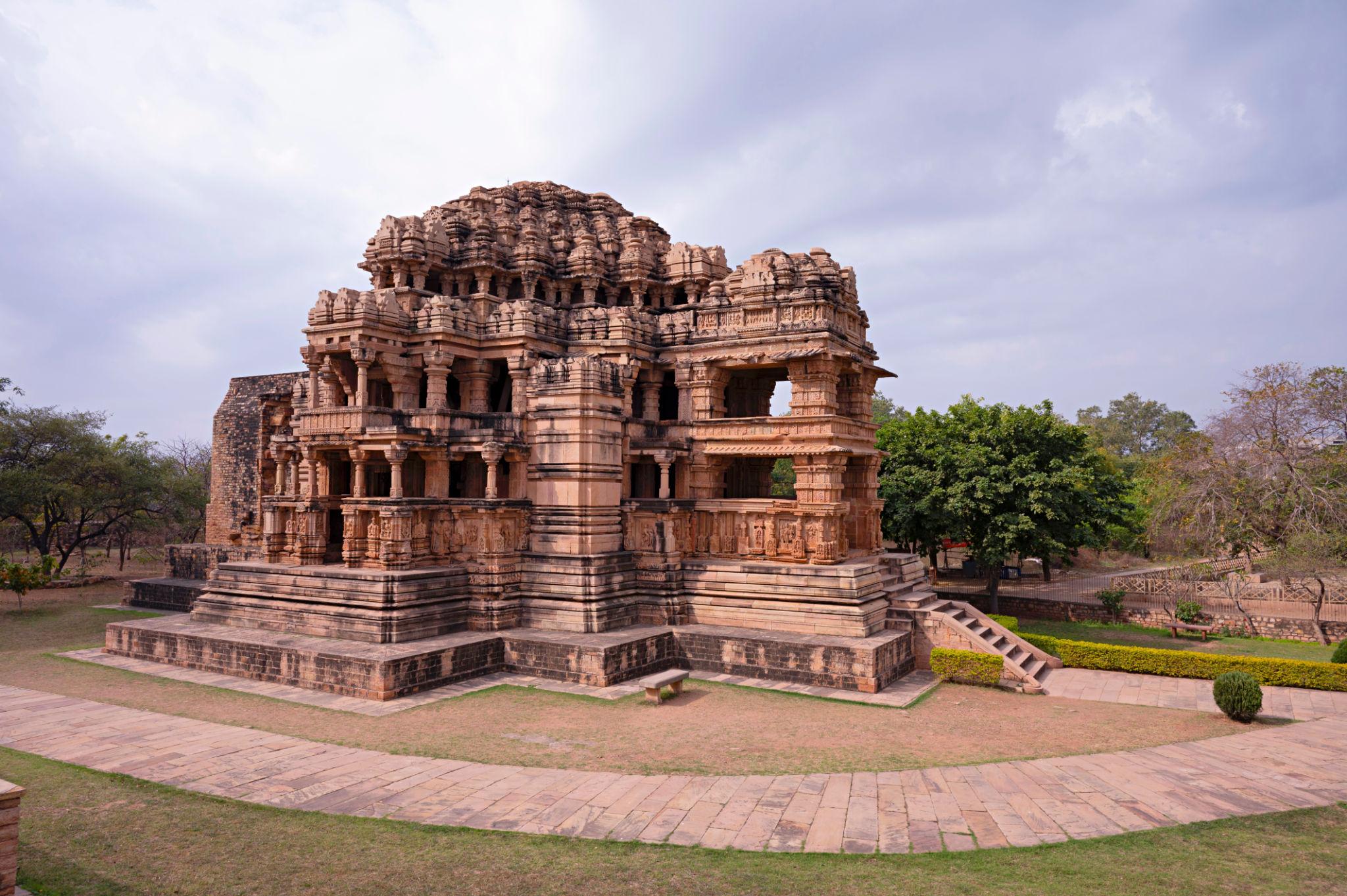 Sas Bahu Temple, Fort complex, Gwalior, Madhya Pradesh, India